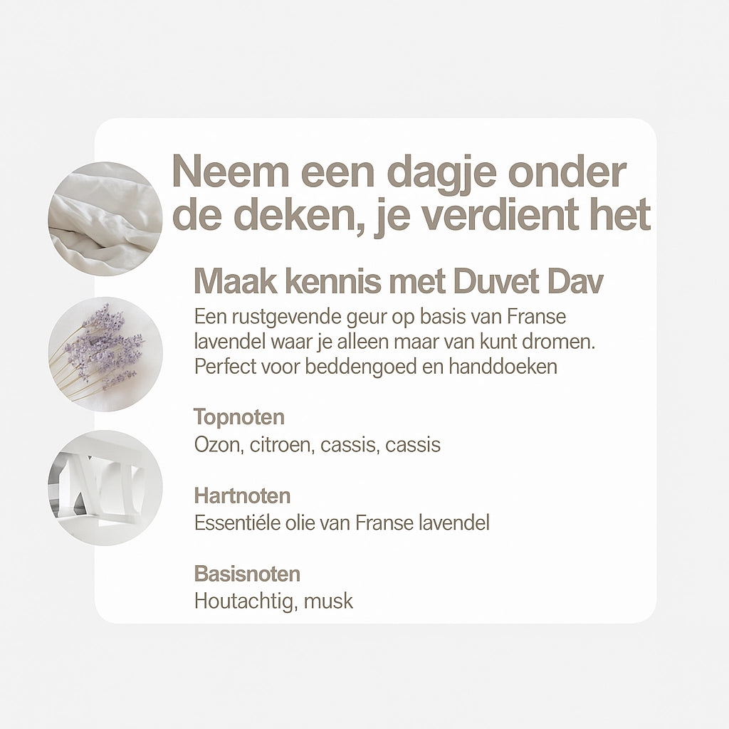 Duvet Day Wasmiddel + Wasverzachter
